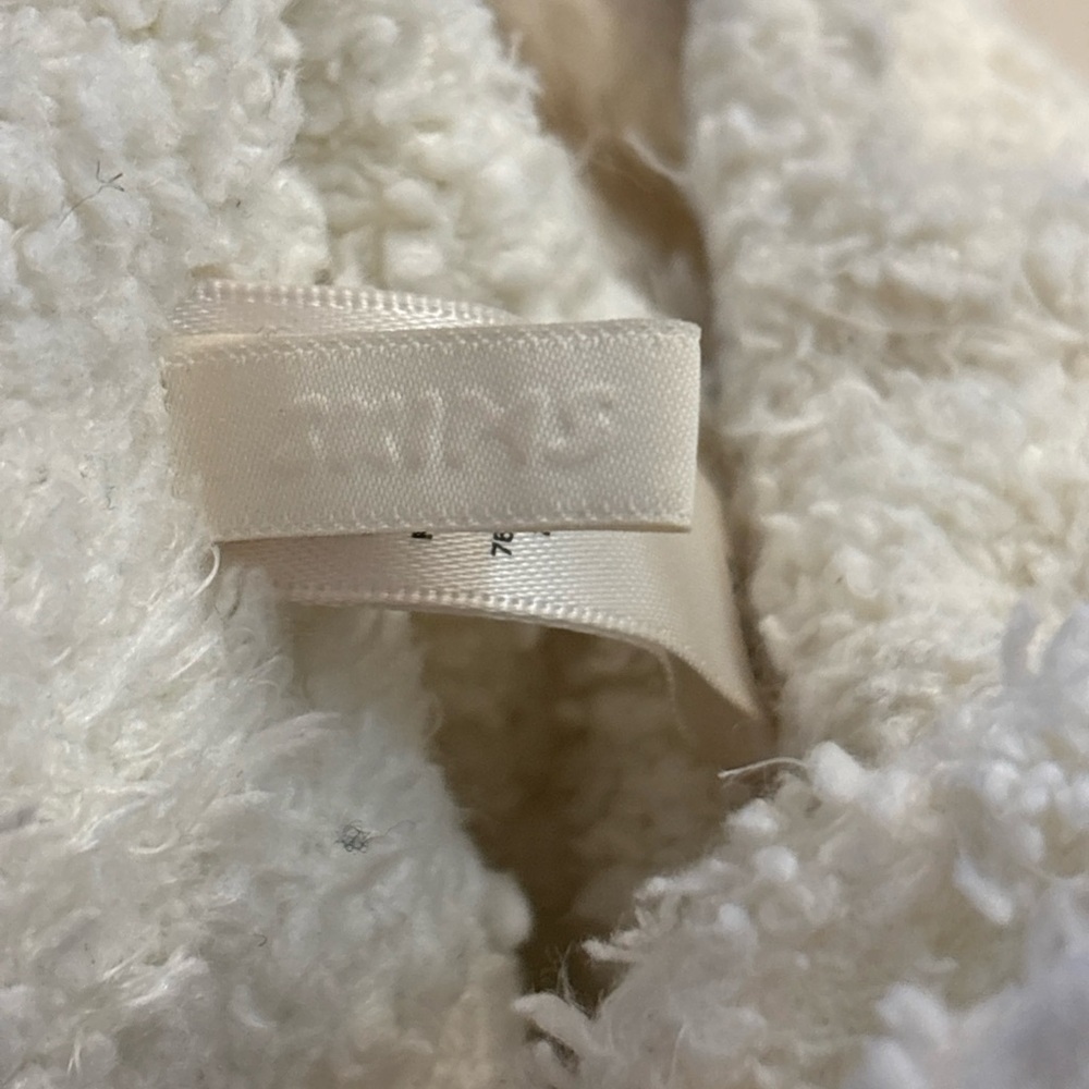 Skims Sz xxs/xs Cozy Cream Fuzzy Sherpa pants - Picture 4 of 15